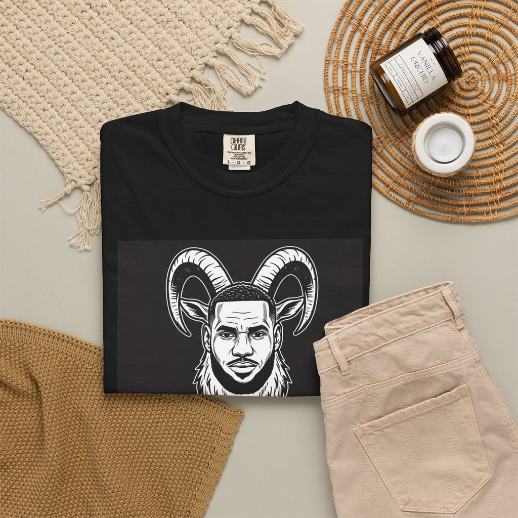 GOAT Graphic T-Shirt — Goat Head Portrait Tee