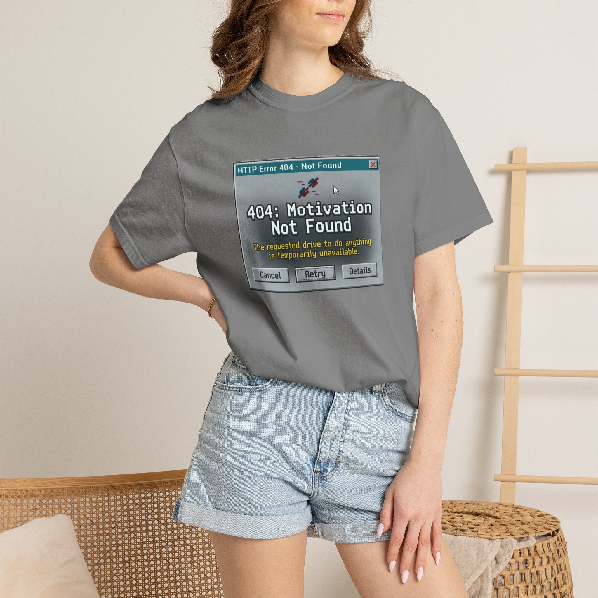 404: Motivation Not Found T-Shirt
