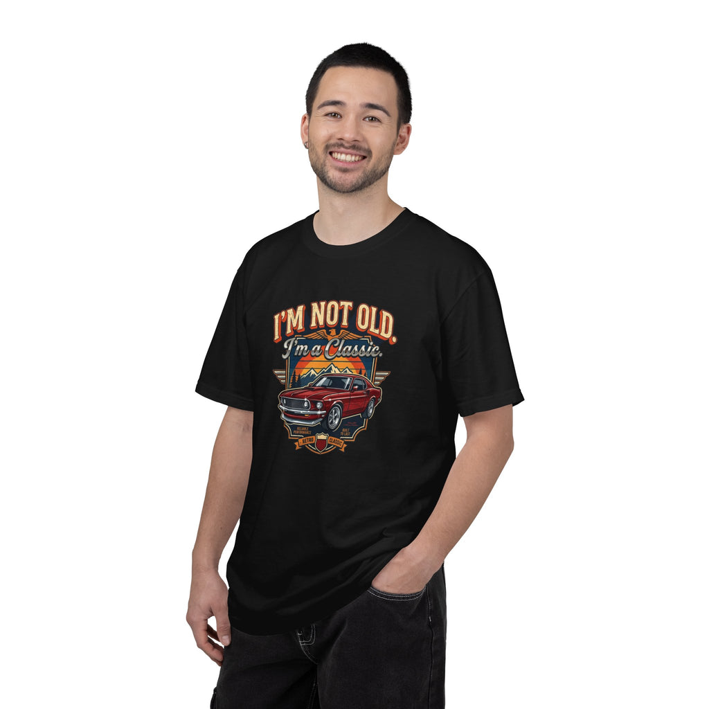 Classic Car T-Shirt — "I’m Not Old, I’m a Classic" Vintage Auto Tee