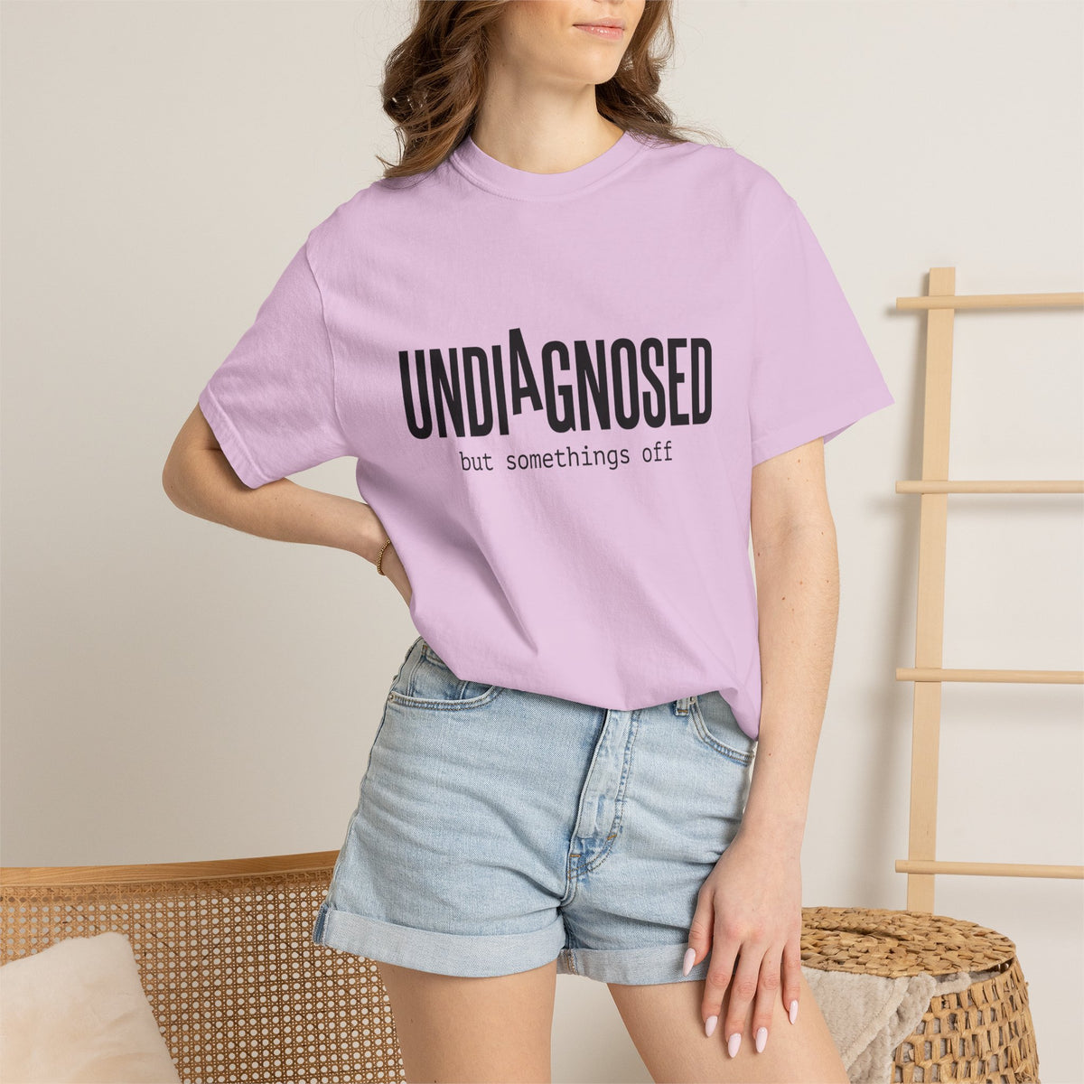 Undiagnosed T-Shirt — "Undiagnosed but something's off" Tee