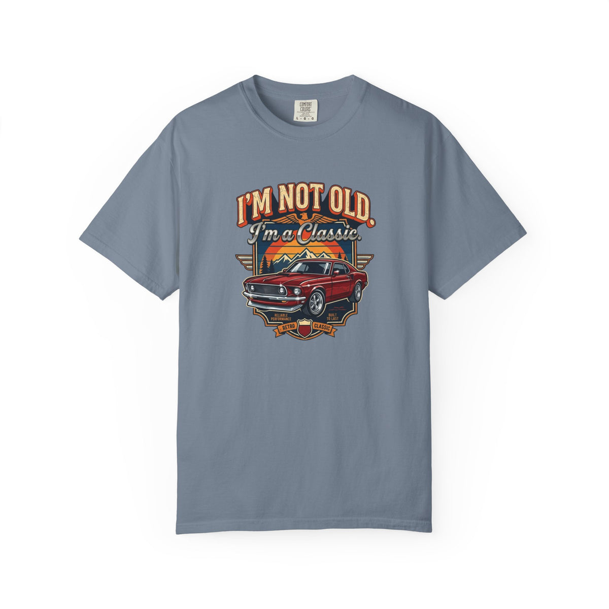 Classic Car T-Shirt — "I’m Not Old, I’m a Classic" Vintage Auto Tee