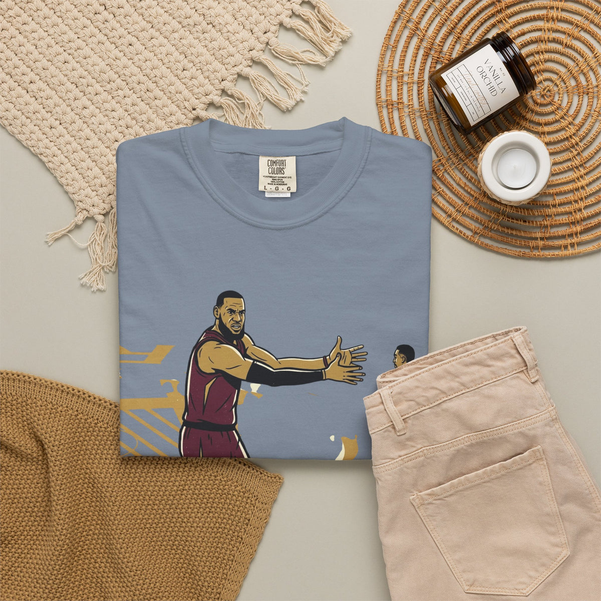 Basketball Moment T-Shirt — "We Were Up." Graphic Tee