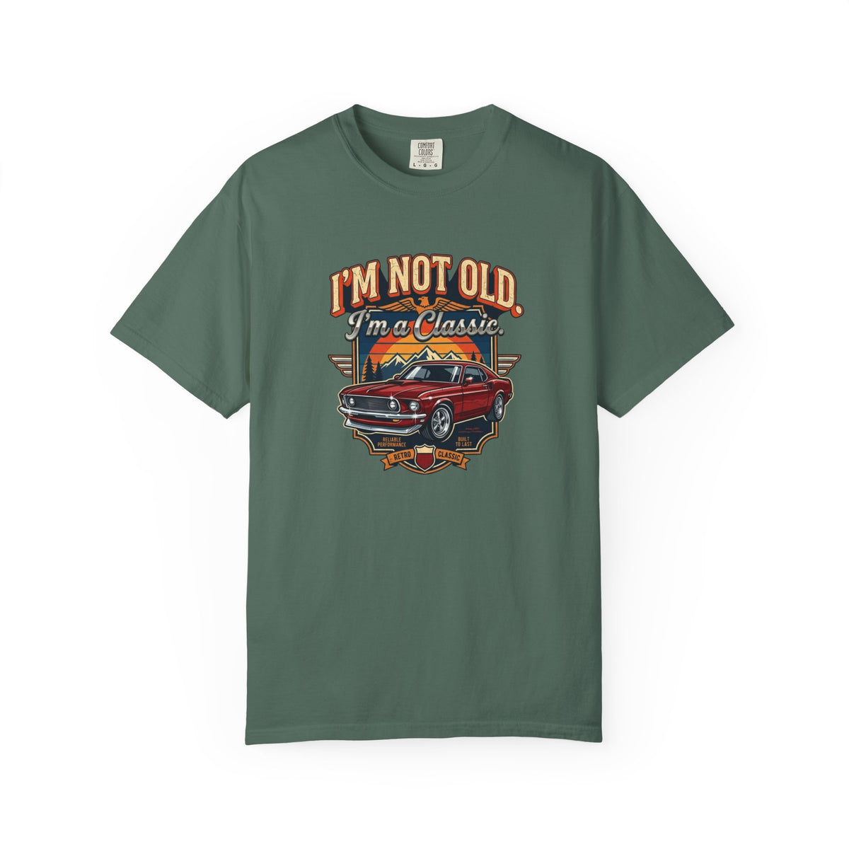 Classic Car T-Shirt — "I’m Not Old, I’m a Classic" Vintage Auto Tee