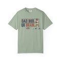 Dad Bod, QB Brain Football T-Shirt — Funny Dad Football Tee