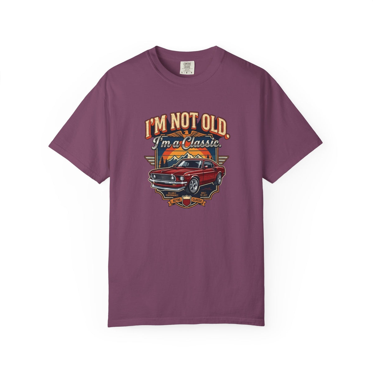 Classic Car T-Shirt — "I’m Not Old, I’m a Classic" Vintage Auto Tee