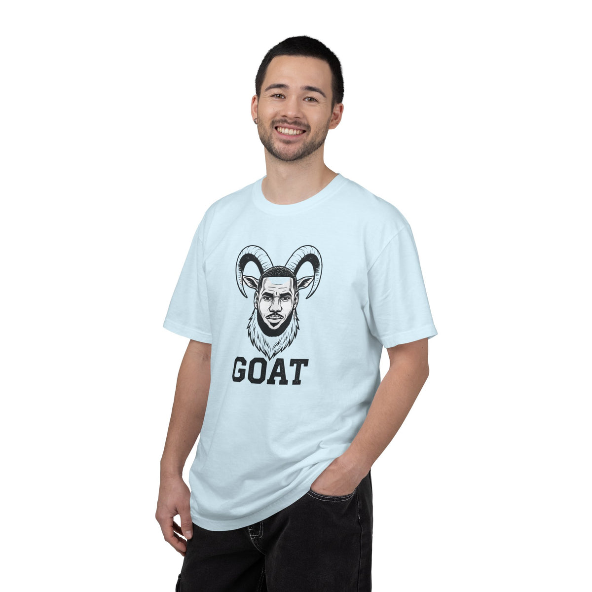 GOAT Graphic T-Shirt — Goat Head Portrait Tee