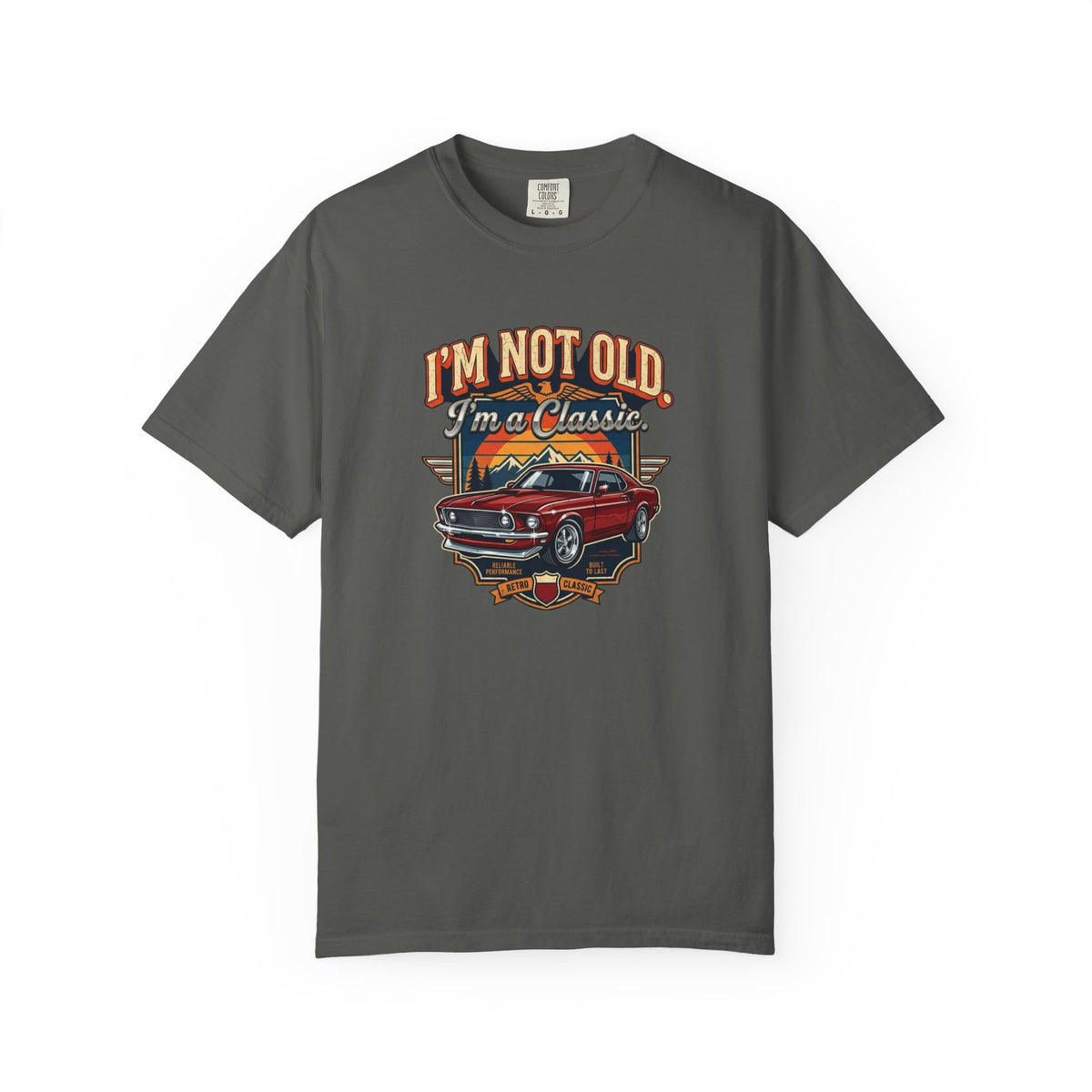 Classic Car T-Shirt — "I’m Not Old, I’m a Classic" Vintage Auto Tee