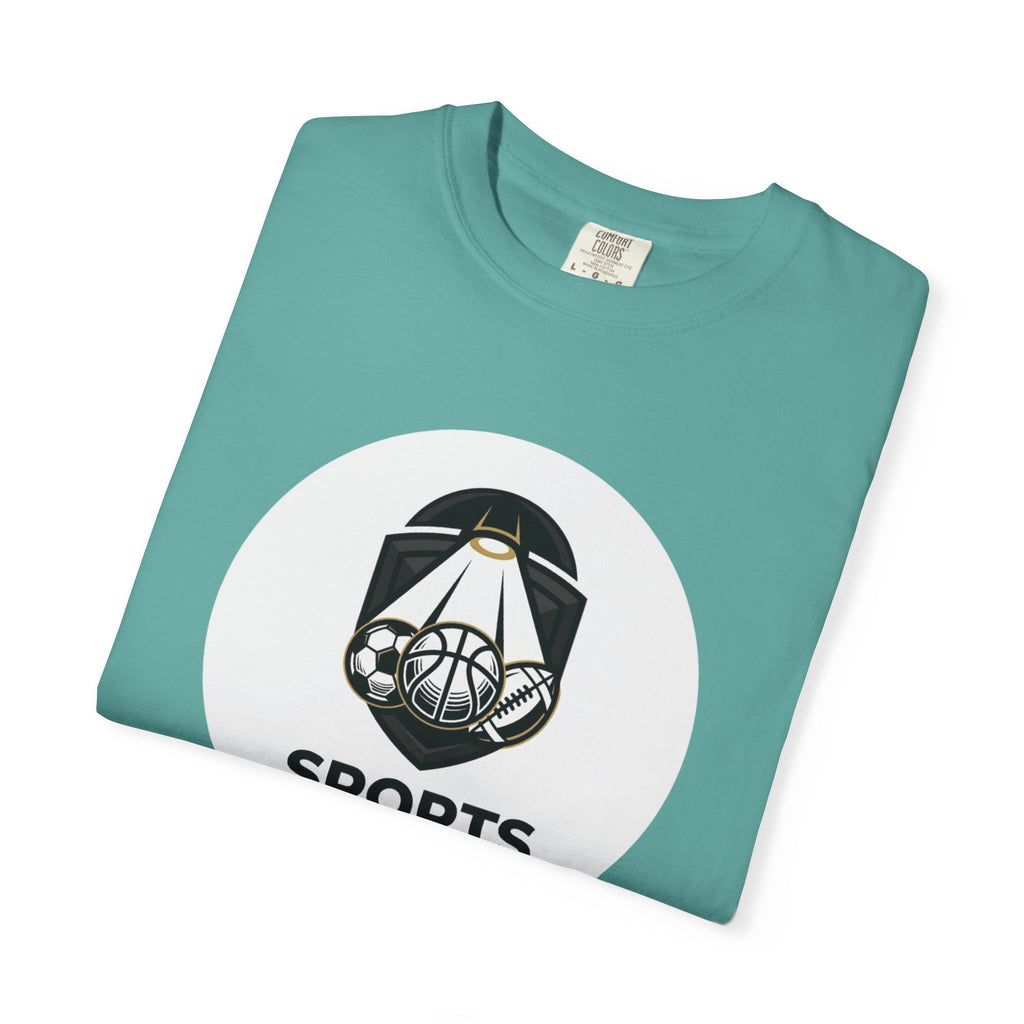Sports Uncovered Graphic T-Shirt — Vintage Basketball Logo Tee
