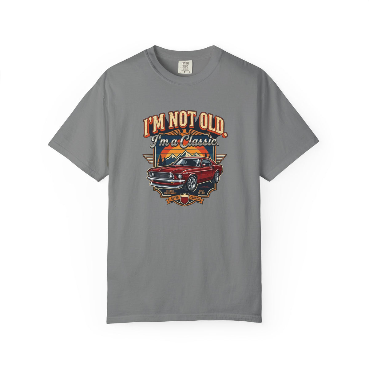 Classic Car T-Shirt — "I’m Not Old, I’m a Classic" Vintage Auto Tee