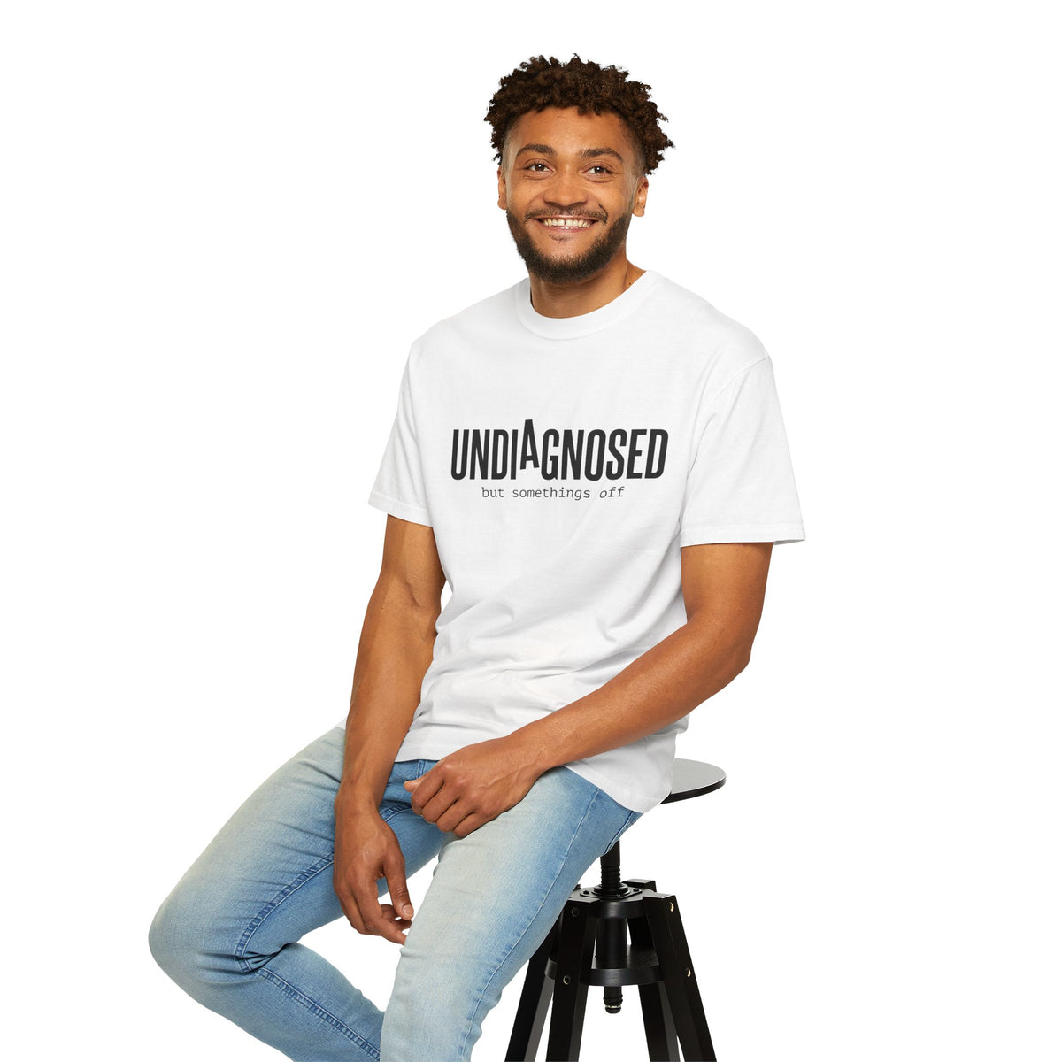 Undiagnosed T-Shirt — "Undiagnosed but something's off" Tee