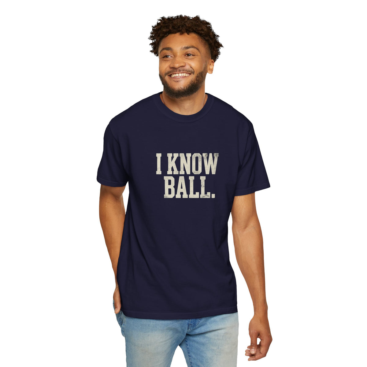 I Know Ball T-Shirt — Vintage Sports Graphic Tee