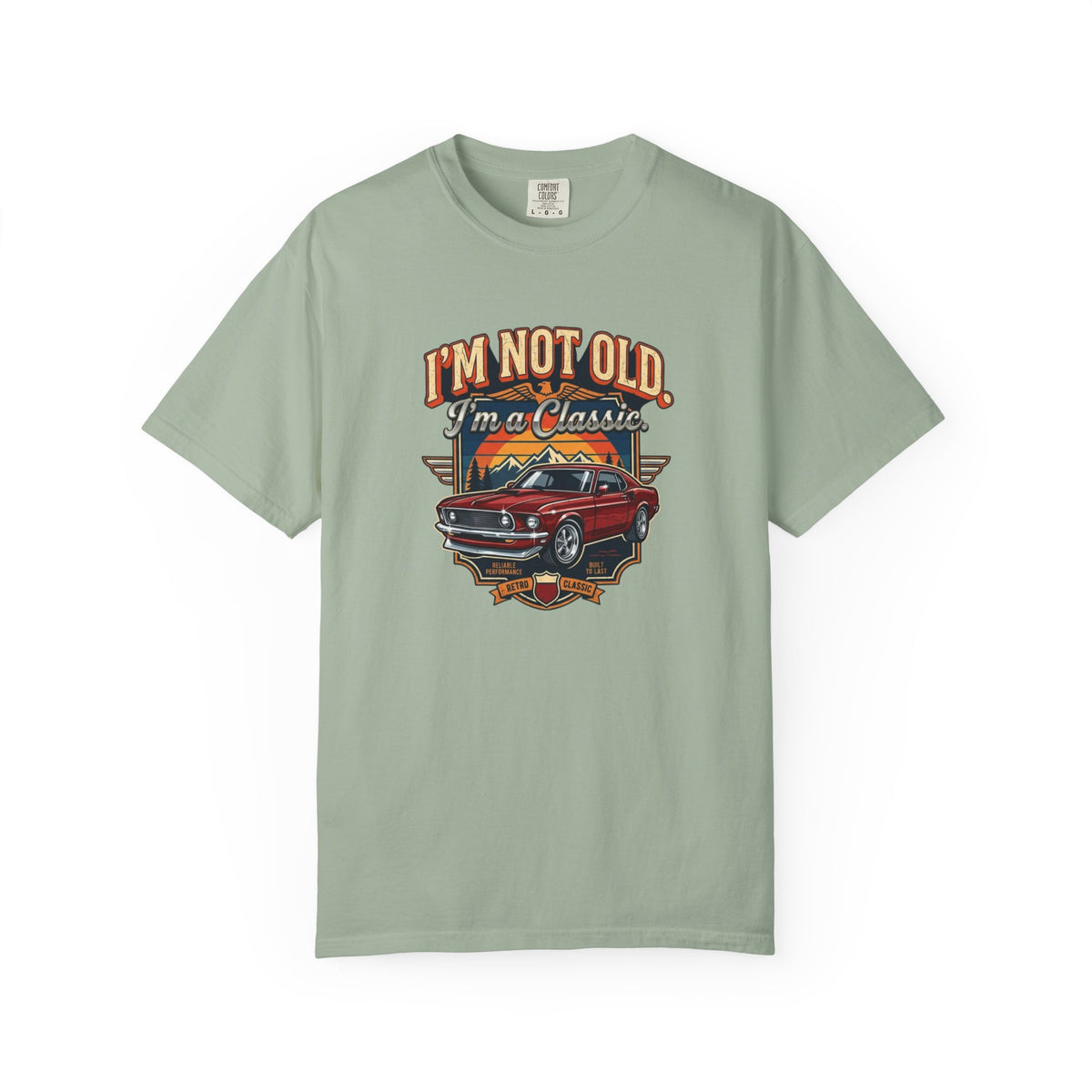 Classic Car T-Shirt — "I’m Not Old, I’m a Classic" Vintage Auto Tee