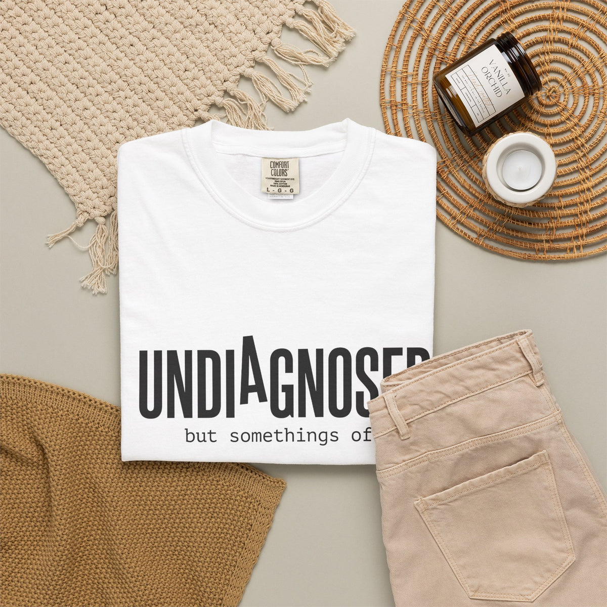Undiagnosed T-Shirt — "Undiagnosed but something's off" Tee