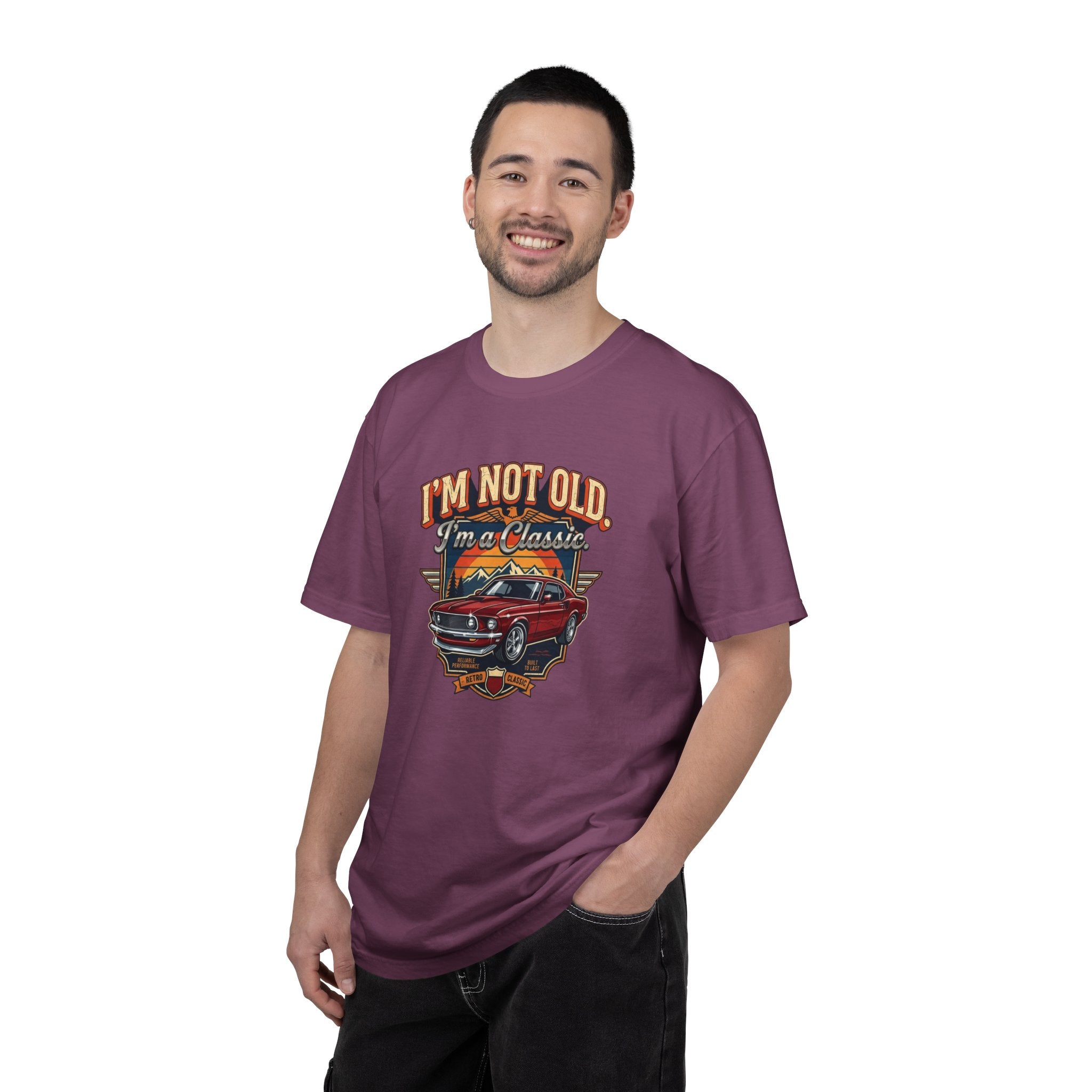 Classic Car T-Shirt — "I’m Not Old, I’m a Classic" Vintage Auto Tee