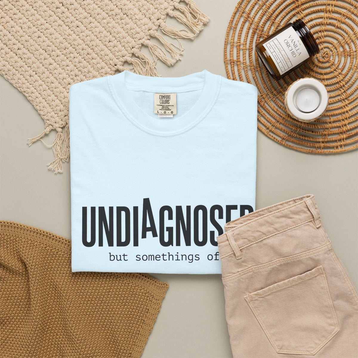 Undiagnosed T-Shirt — "Undiagnosed but something's off" Tee