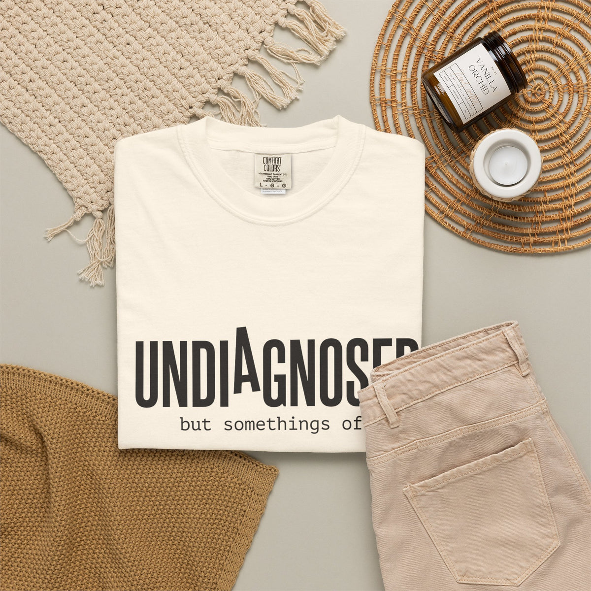 Undiagnosed T-Shirt — "Undiagnosed but something's off" Tee