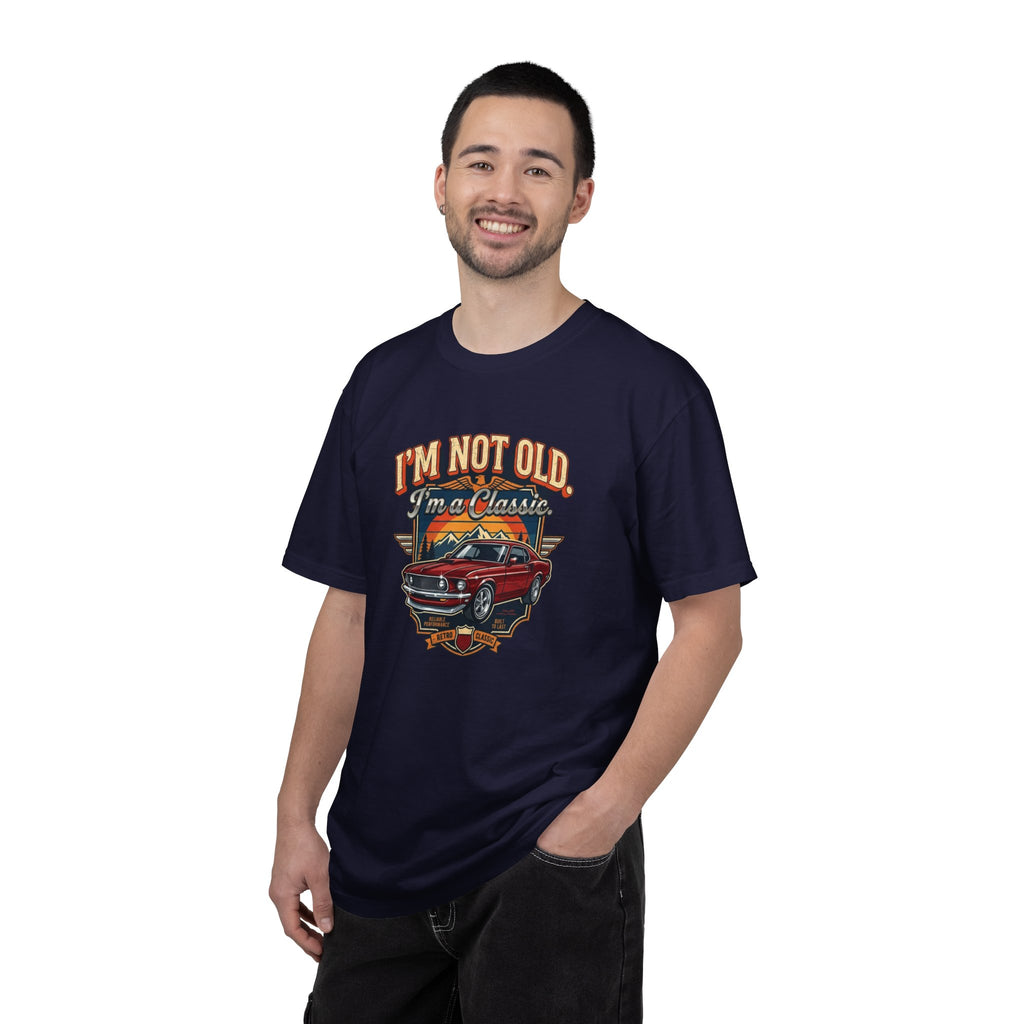 Classic Car T-Shirt — "I’m Not Old, I’m a Classic" Vintage Auto Tee