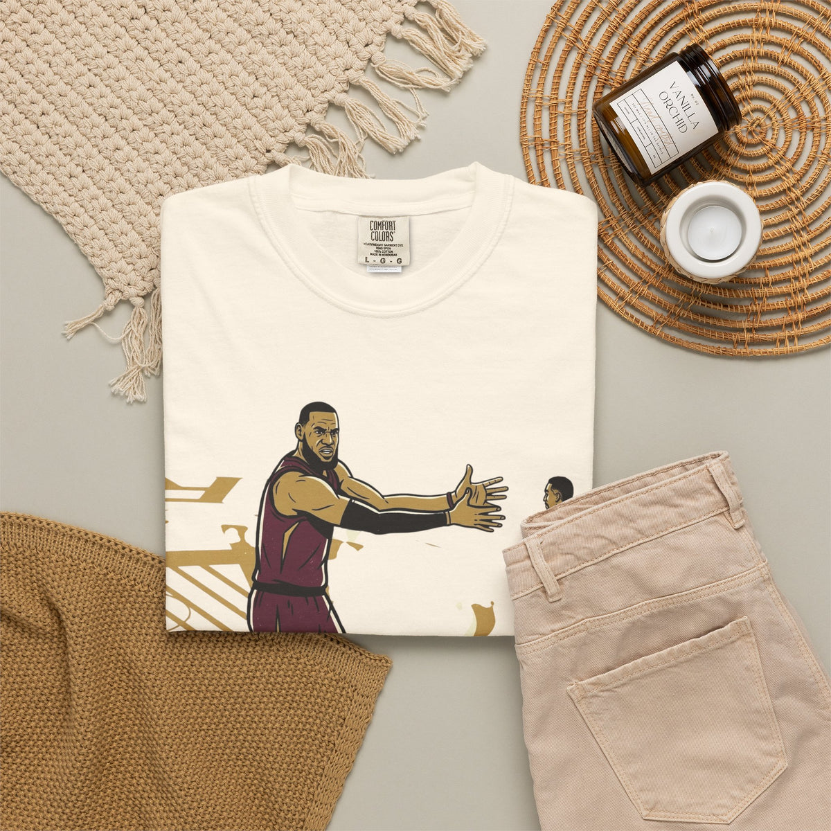 Basketball Moment T-Shirt — "We Were Up." Graphic Tee
