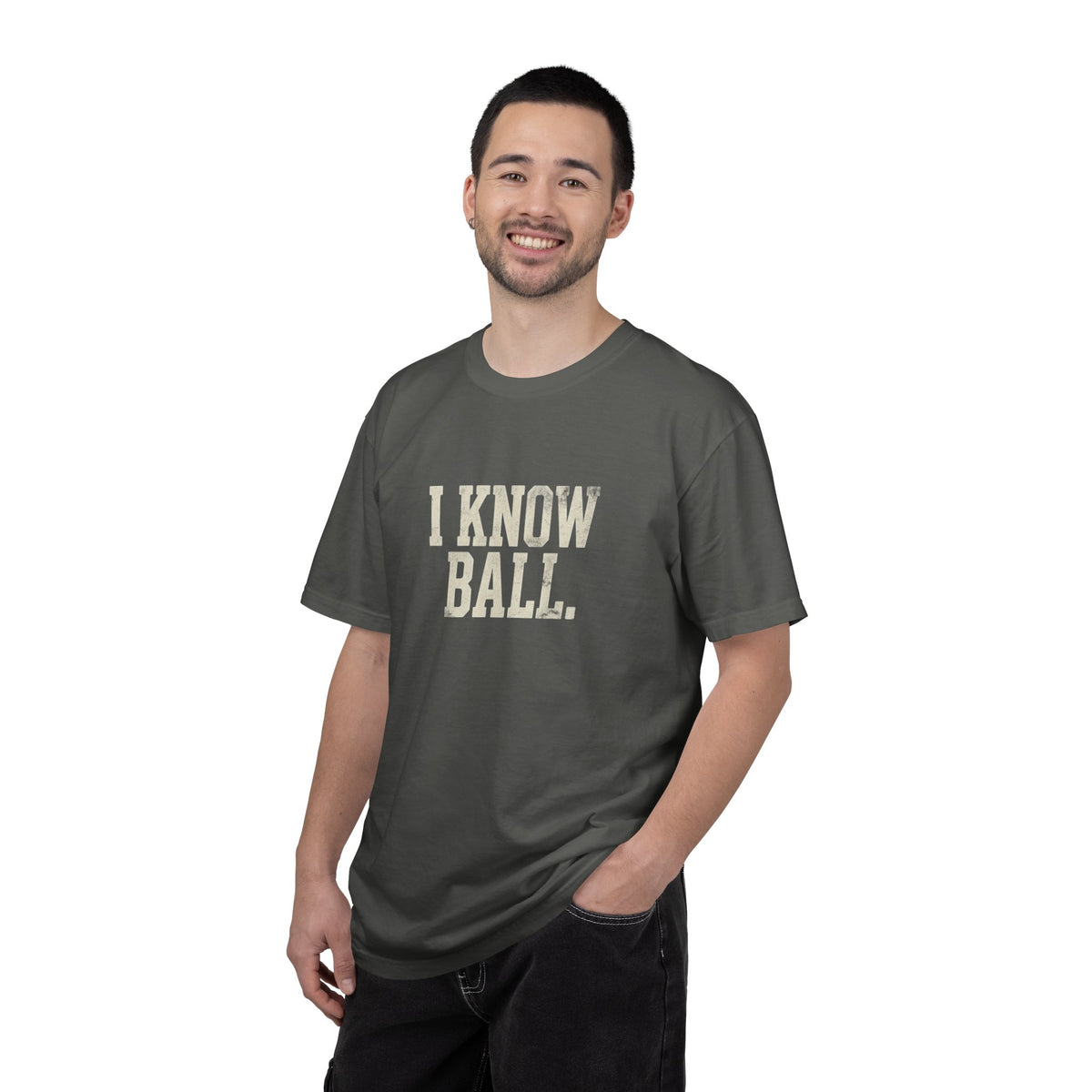 I Know Ball T-Shirt — Vintage Sports Graphic Tee