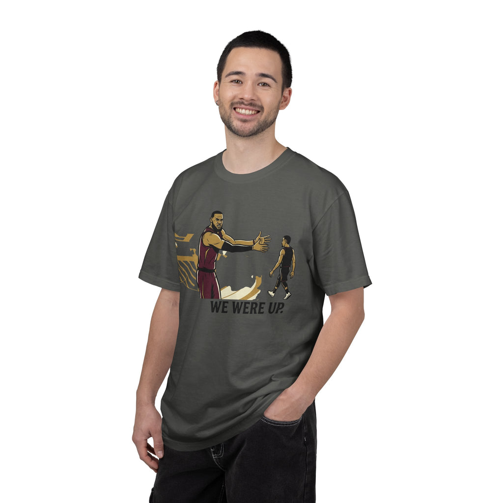 Basketball Moment T-Shirt — "We Were Up." Graphic Tee