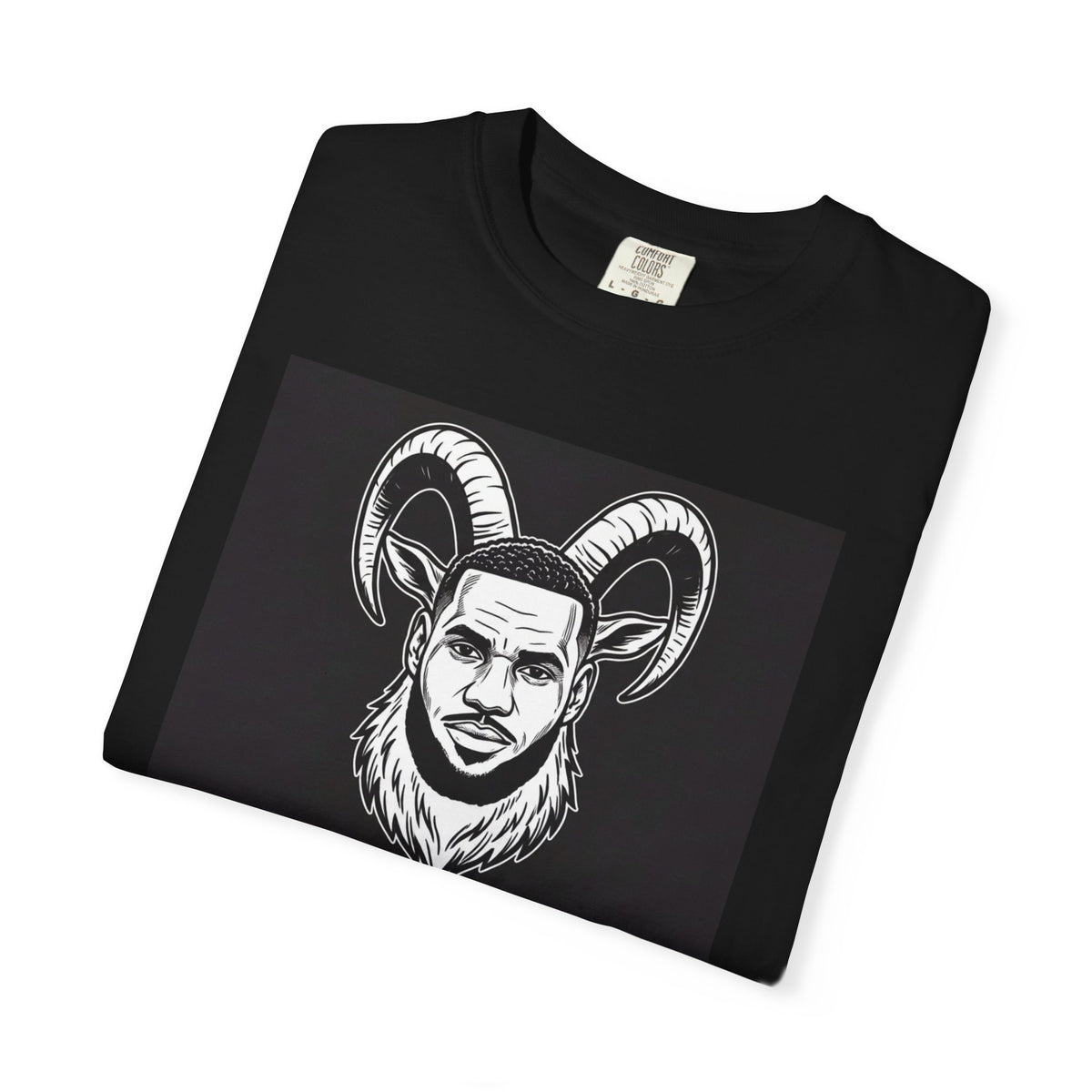 GOAT Graphic T-Shirt — Goat Head Portrait Tee
