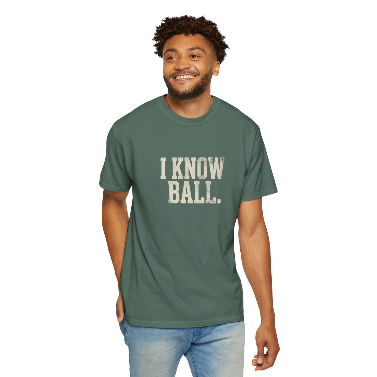 I Know Ball T-Shirt — Vintage Sports Graphic Tee