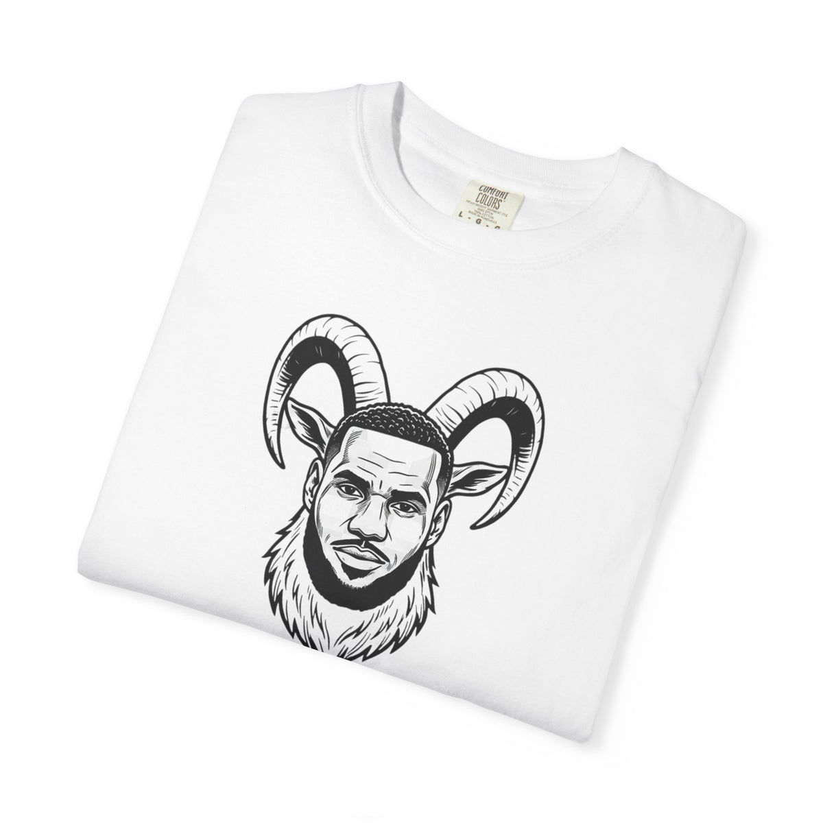 GOAT Graphic T-Shirt — Goat Head Portrait Tee