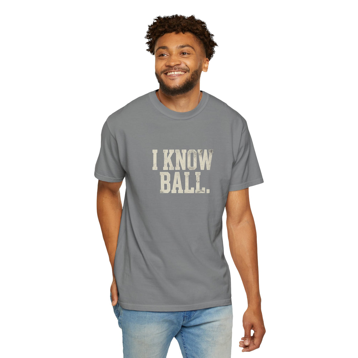 I Know Ball T-Shirt — Vintage Sports Graphic Tee