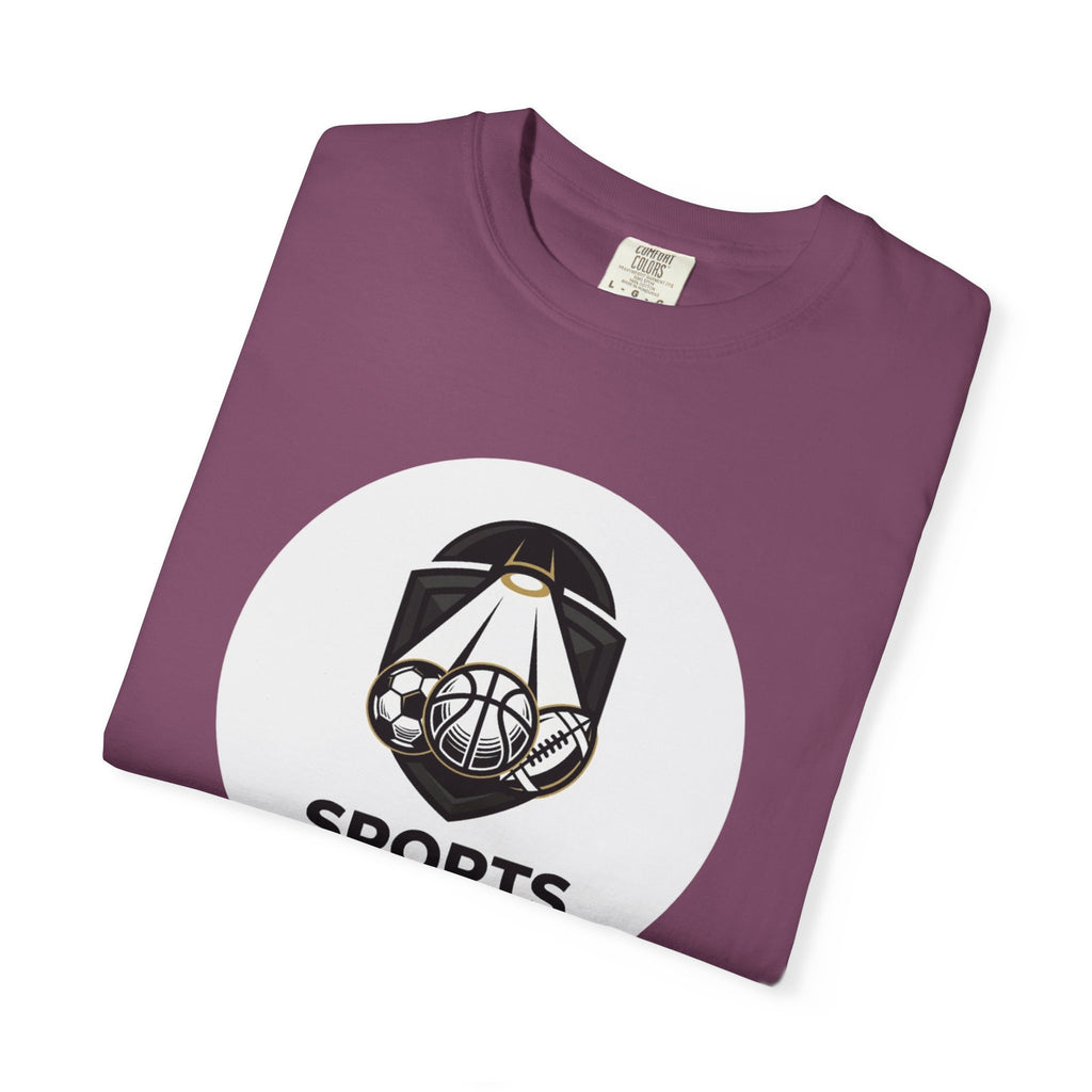 Sports Uncovered Graphic T-Shirt — Vintage Basketball Logo Tee
