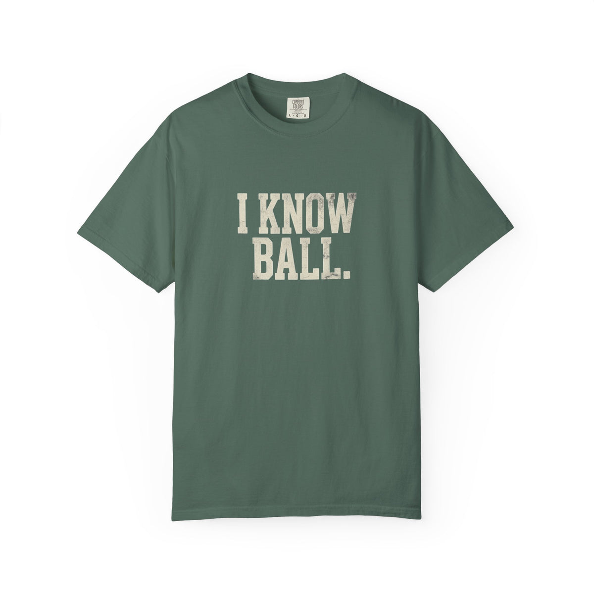 I Know Ball T-Shirt — Vintage Sports Graphic Tee