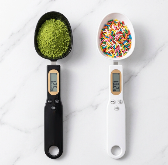 Ultra-Precise Digital Measuring Spoon Scale (0.1g Accuracy)